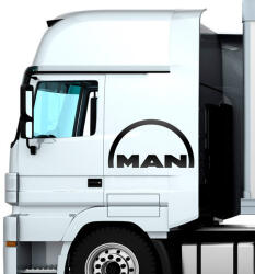  MAN kamion matrica 30 cm széles