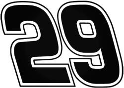  29-es tuningszám matrica