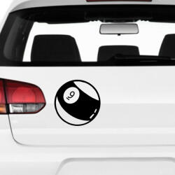  Billiárd golyó 9 matrica