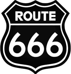  Route 666 Tuning felirat