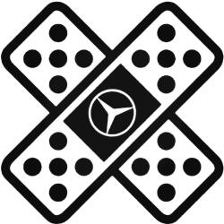  Mercedes matrica Dominó