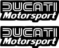  Ducati motorsport matrica készlet