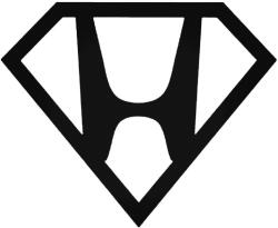 Honda matrica Superman logó