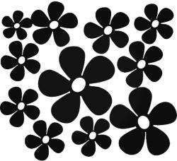  Szirmos virágok matrica