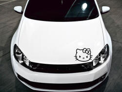  Ideges Hello Kitty tuning matrica (30x40 cm)