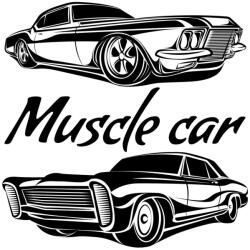  Muscle Car szett - Autómatrica (30 cm)