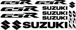  Suzuki GSR 750 "2" matrica szett