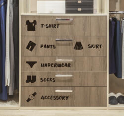  Fiókmatrica egyedi nevekkel