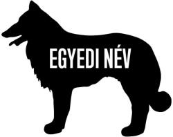  Egyedi neves Skót juhászkutya matrica