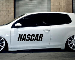  NASCAR autó felirat tuning matrica (30x110 cm)