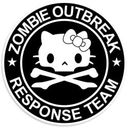 Hello Kitty Zombie Outbreak matrica