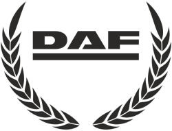  DAF kamion matrica dísz
