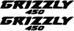  Yamaha Grizzly 450 matrica készlet