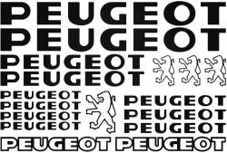  Peugeot matrica szett