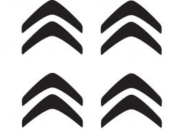  Citroen felni matrica (4 db)