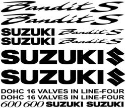  Suzuki Bandit 600 matrica szett