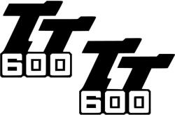 Yamaha TT600 matrica készlet