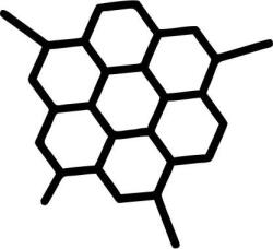  Méz piktogram matrica