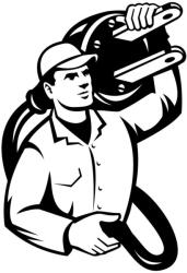  Villanyszereő illusztráció matrica