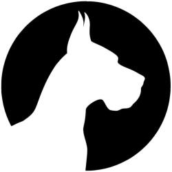  Német dog matrica 13