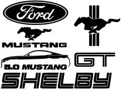  Ford Mustang matrica szett 50 cm