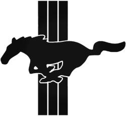  Mustang matrica csíkokkal