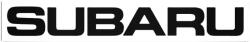  SUBARU matrica felirat