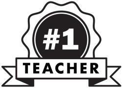  Legeslegjobb tanár piktogram matrica