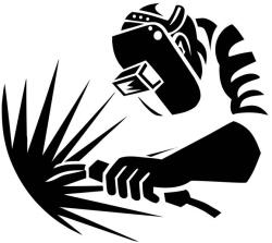  Hegesztő piktogram matrica