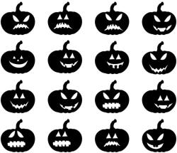  Tökfej szett "1" matrica (30 cm)