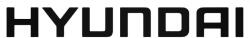 Hyundai egyszerű felirat matrica