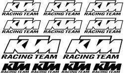 KTM Versenycsapat matrica szett