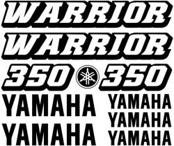 Yamaha Warrior 350 matrica szett