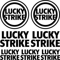  Lucky Strike szponzor matrica szett