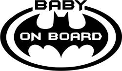  Baby Batman on Board matrica