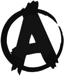  Anarchy Jel - Szélvédő matrica "2