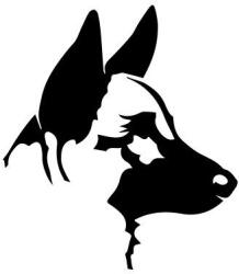  Németjuhász matrica 9