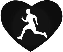  Futni szerető ember matrica