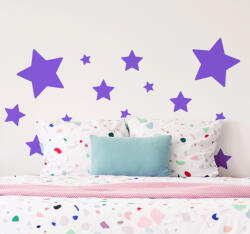  Csillagos szett falmatrica gyerekszobába 10 db