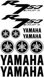 Yamaha R750 matrica szett