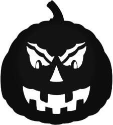  Halloween tök matrica