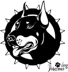  Dobermann matrica 19