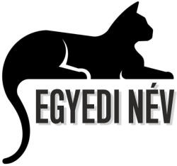  Fekvő macska egyedi névvel