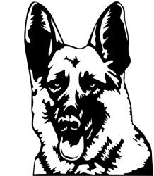  Németjuhász matrica 0