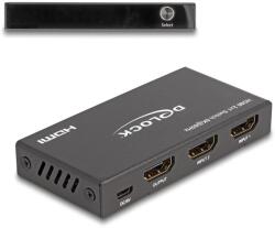 DeLock HDMI kapcsoló 2 x HDMI bemenet - 1 x HDMI kimenet 8K 60 Hz