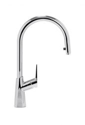  Mosogató csaptelep EMMEVI NICLA, 2 csöves, kihúzható zuhannyal (CR89076)