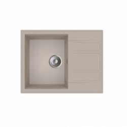  MILO RETTO 65x50 gránit mosogató Pure sand színben (RET-P-1KKO)