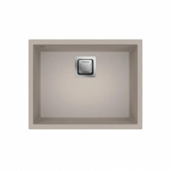  MILO QUBUS 56x44 gránit mosogató Pure sand színben (QUB-P-1K56)