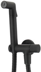  COPEN intim zuhany szett tartóval, 1/2"x1/2", matt fekete (C-01-800MB)