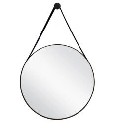 MINOTTI fi 70 LED tükör bőrszíjas alu kerettel (H-001-70NL)